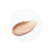 Luxurious, thick swatch of Chogongjin Sosaeng Jin Cream, a beige-pink silky-rich comfort moisturizer. This youth-enhancing remedy deeply hydrates and smoothes the complexion, rooted in Korean Red Ginseng skincare.